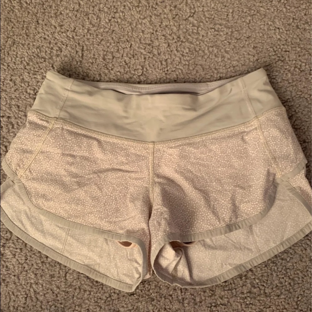 Lululemon speed shorts